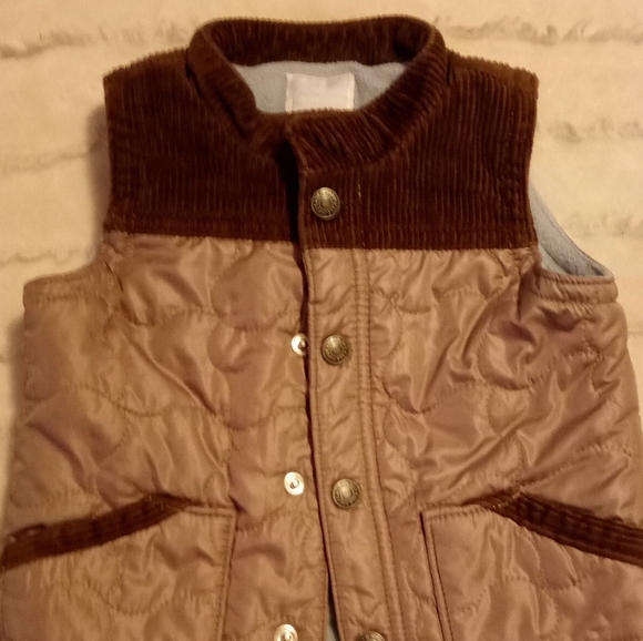 Boy 12 month vest bundle Old Navy Little Lad Warm Fall Cozy  Lot Of 4 - Picture 4 of 8